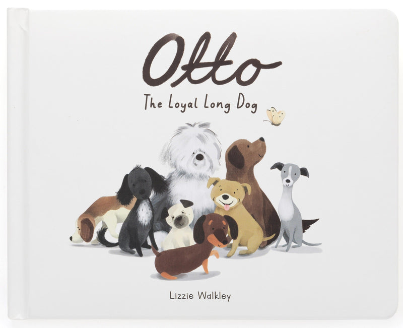 Jellycat: Otto The Loyal Long Dog Book (Board Book)