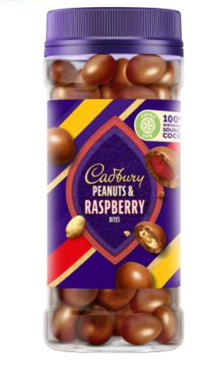 Cadbury: Raspberry & Peanut (280g)