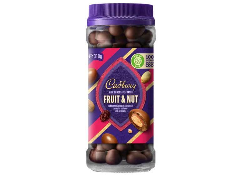 Cadbury: Fruit And Nut (310g)