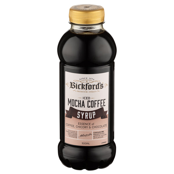 Bickford's Iced Mocha Coffee Syrup 500ml