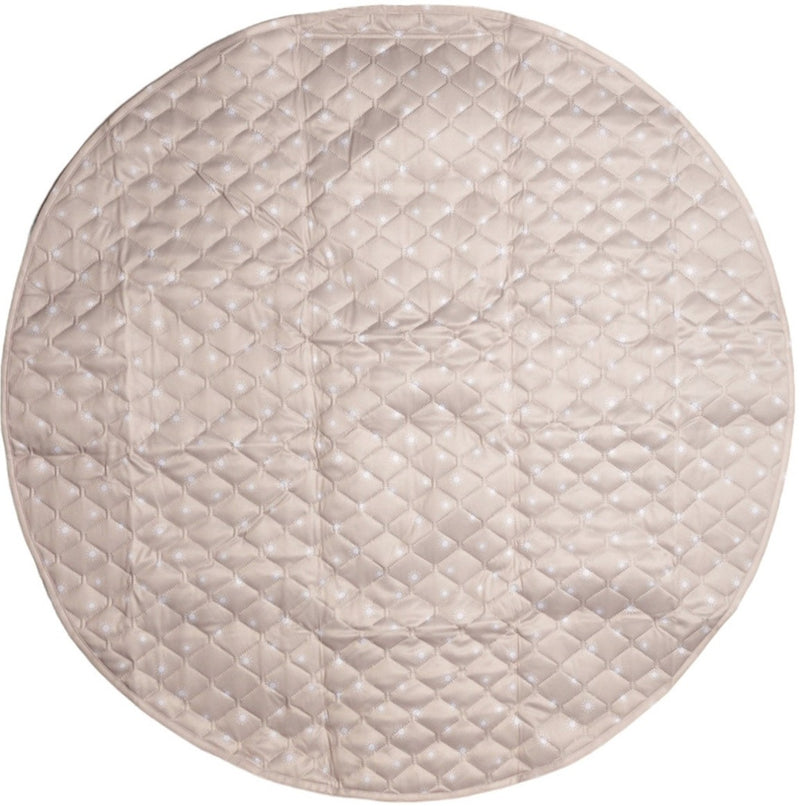 Nestling: Waterproof Quilted Play Mat - Oat Sunshine (100cm)