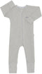 Bonds: Long Sleeve Waffle Zippy Wondersuit - New Grey Marle (Size 0000)