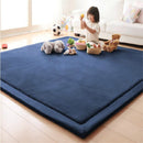 MonkeyMats: Memory Foam Soft-Touch Mat - Deep Blue (150cm x 200cm)