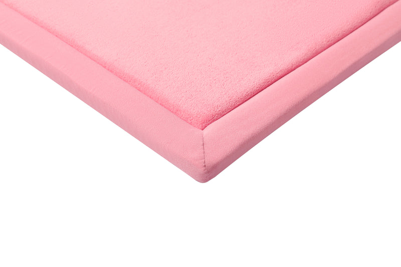 MonkeyMats: Memory Foam Soft-Touch Mat - Pink (150cm x 200cm)