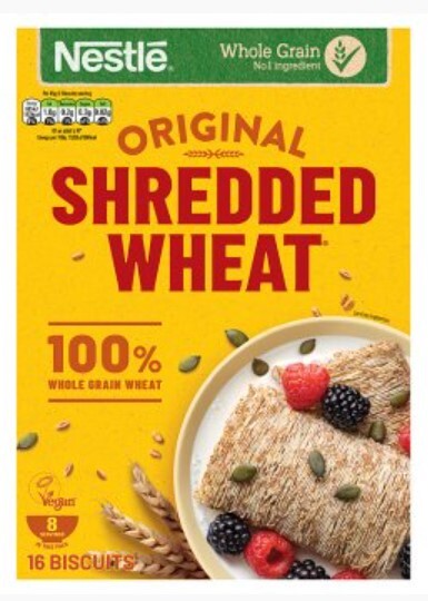 Nestle: Shredded Wheat Cereal 16 Original Biscuits