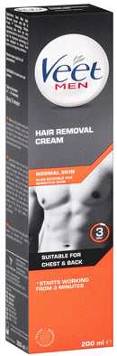 Veet: Men Hair Removal Cream - Normal Skin (200ml)