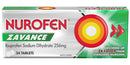 Nurofen: Zavance Tablets 256mg (24pk)