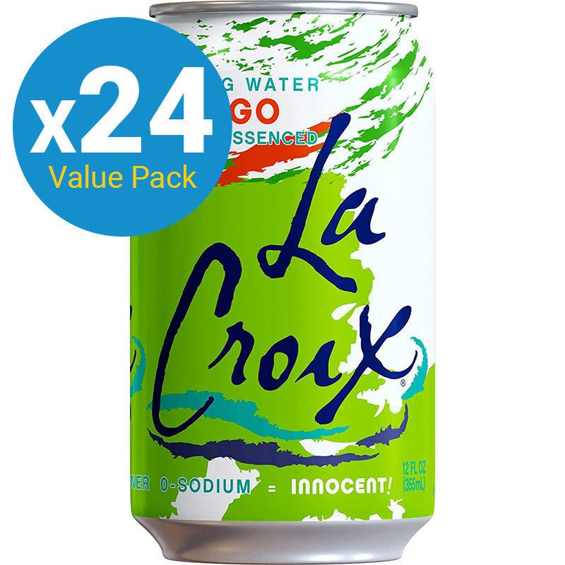 La Croix Sparkling Water - Mango 355ml Can (24 Pack)