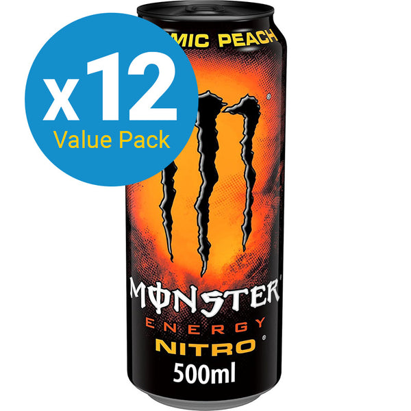 Monster Energy Nitro Cosmic Peach - 500ml (12 Pack)