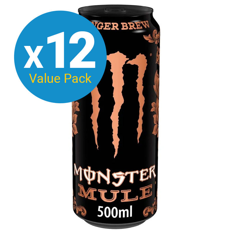 Monster Energy Mule Ginger Brew - 500ml (12 Pack)