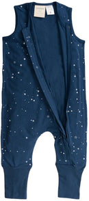 Woolbabe: Summer Merino/Organic Cotton Sleeping Suit - Tekapo Stars (2 Years)