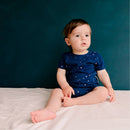 Woolbabe: Merino/Organic Cotton Summer Pyjamas - Tekapo Stars (2 Years)