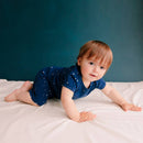 Woolbabe: Merino/Organic Cotton Summer Pyjamas - Tekapo Stars (3 Years)