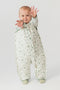 Woolbabe: Duvet Merino/Organic Cotton Sleeping Suit - Sage Bugs (1 Year)