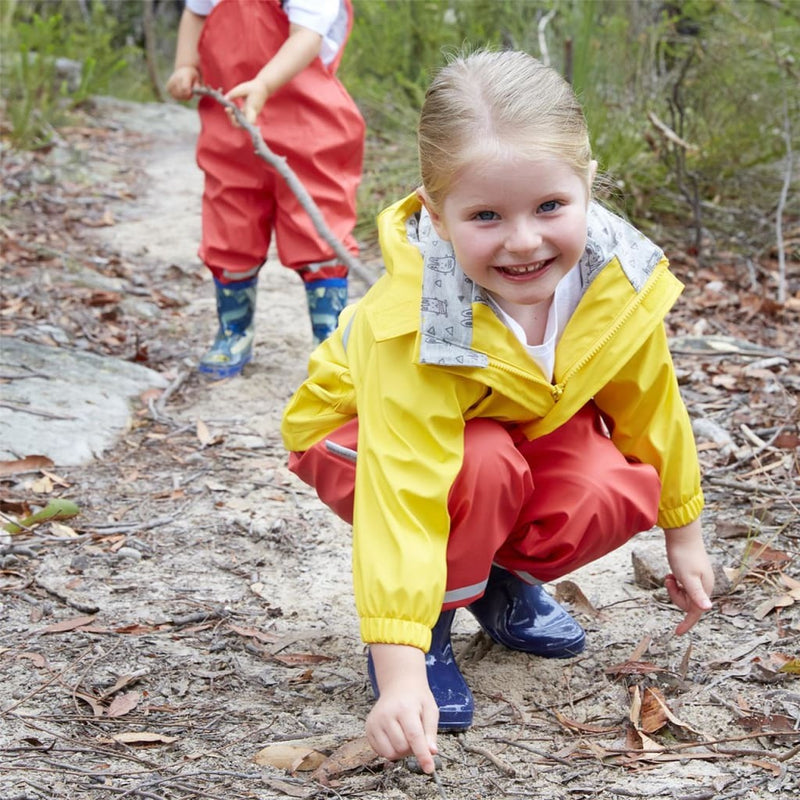 Silly Billyz: Waterproof Jacket - Yellow (1-2 Years)