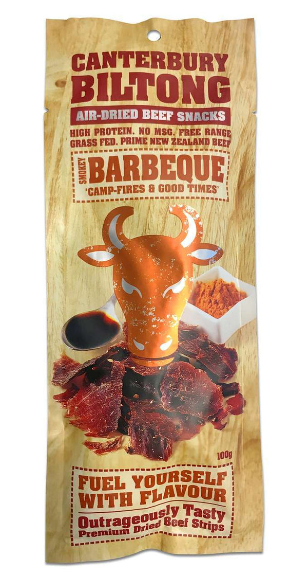 Canterbury Biltong: Smokey BBQ Biltong (100g)