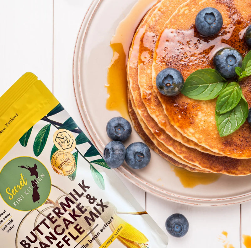 Secret Kiwi Kitchen: Buttermilk Pancake & Waffle Mix (350g)