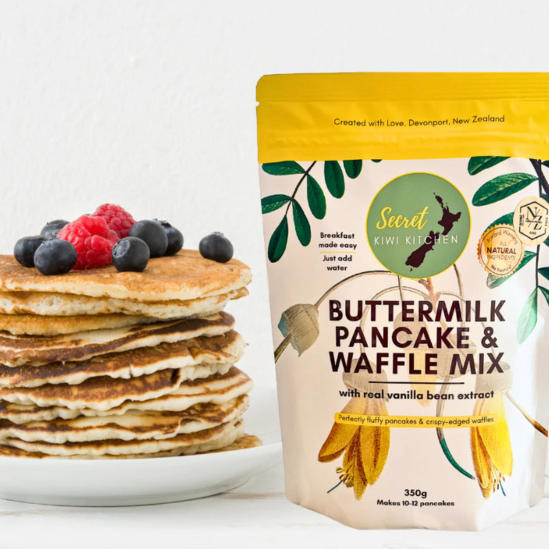 Secret Kiwi Kitchen: Buttermilk Pancake & Waffle Mix (350g)