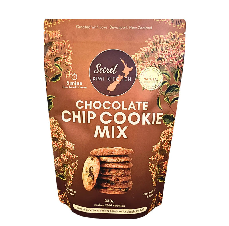 Secret Kiwi Kitchen: Chocolate Chip Cookie Mix (330g)