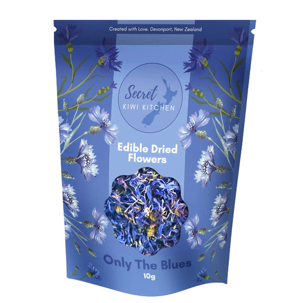 Secret Kiwi Kitchen: Edible Blue Flower Pouch (10g)