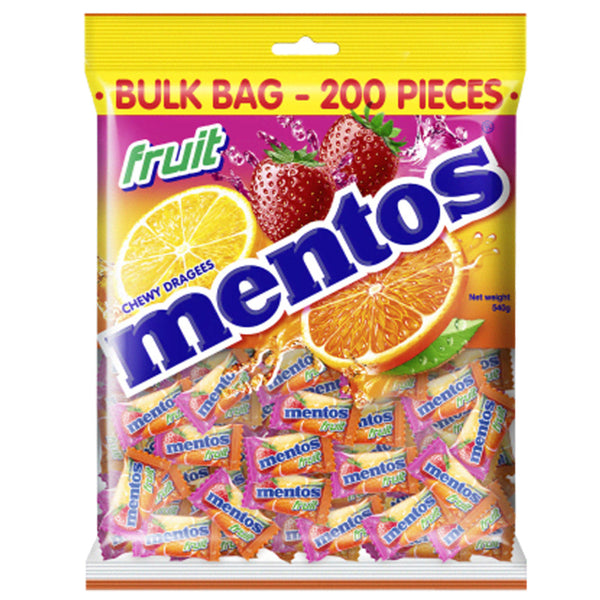 Mentos: Fruit (200 Pieces)