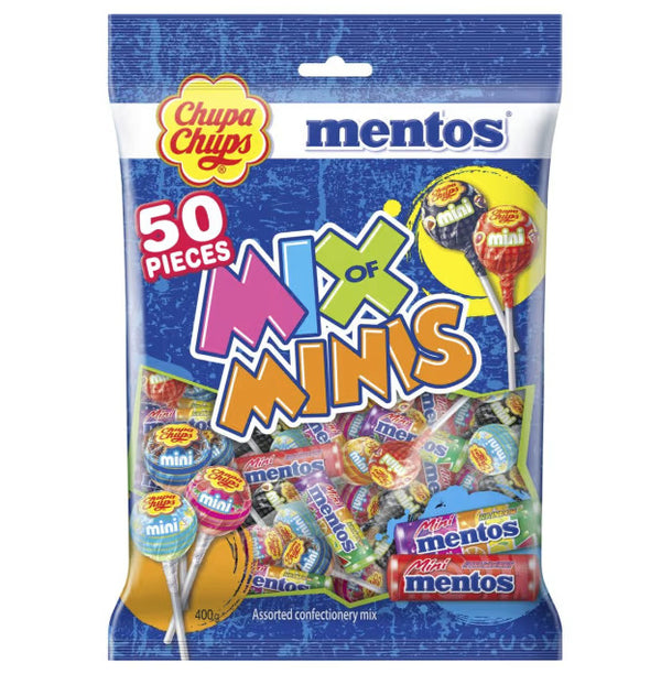 Chupa Chups & Mentos: Mix of Minis (400g)