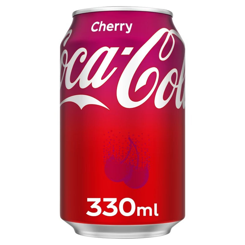 Coca-Cola Cherry - 330ml Can (24 Pack)