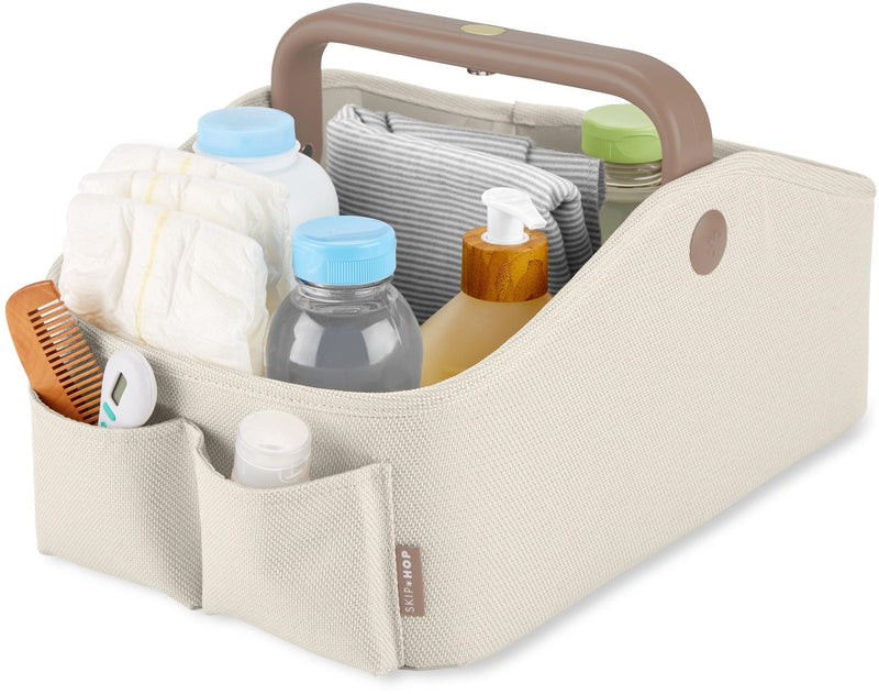 Skip Hop: Nursery Style Light Up Diaper Caddy - Oat