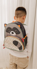 Skip Hop: Zoo Little Kid Backpack - Raccoon