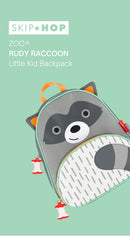 Skip Hop: Zoo Little Kid Backpack - Raccoon