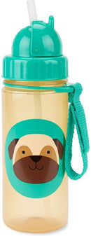 Skip Hop: Zoo PP Straw Bottle - Pug (390ml)