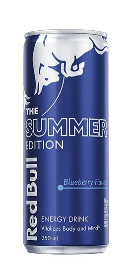 Red Bull Energy Drink Summer Edition – Blueberry 250ml (12 Pack)