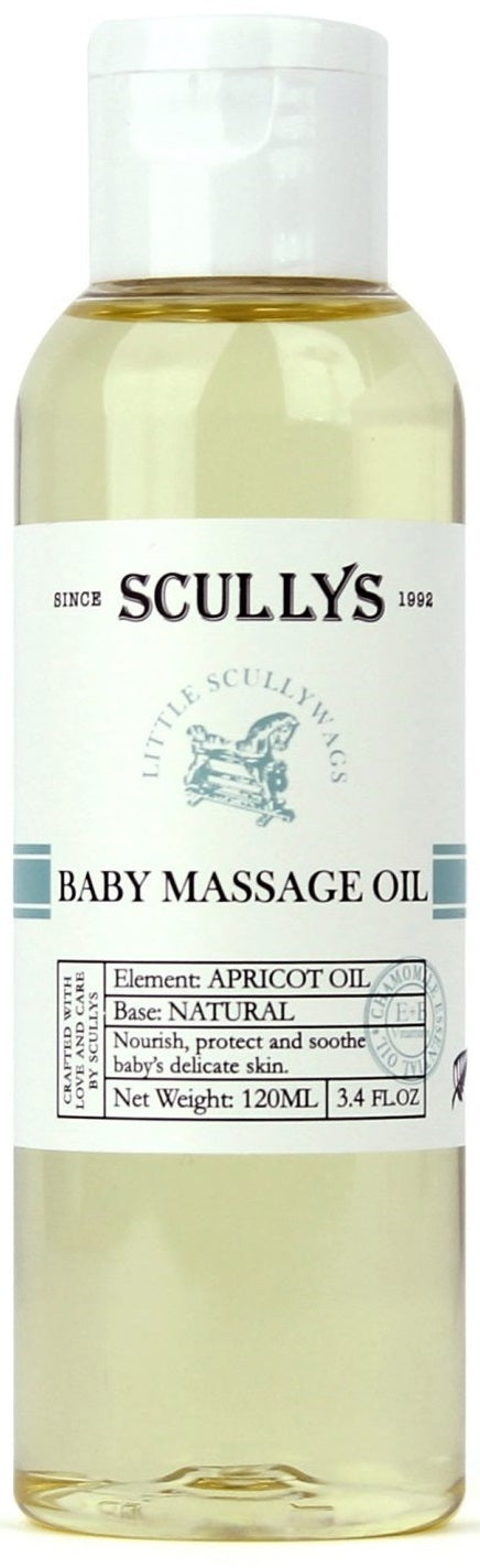 Scullys: Baby Massage Oil (120ml)