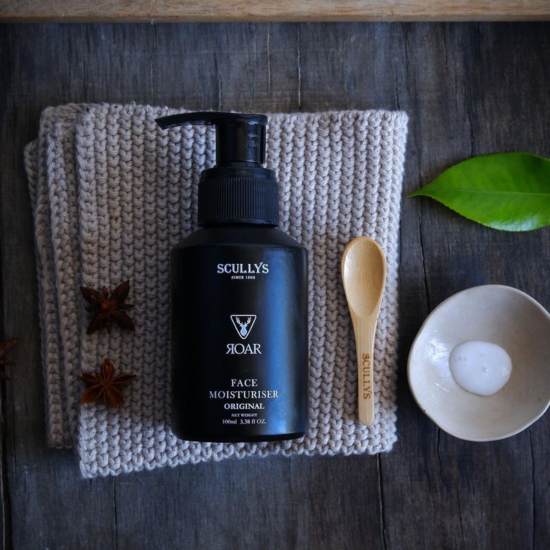 Scullys: Men's Face Moisturiser - Green Tea