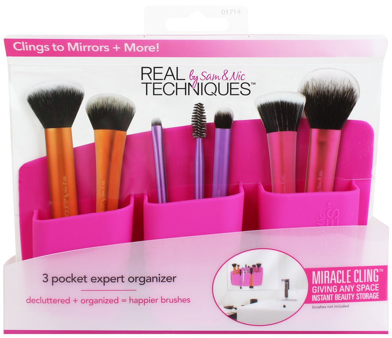 Real Techniques: 3 Pocket Expert Brush Organiser