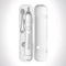 Ordo: Sonic+ Electric Toothbrush+Travel Case - White Silver