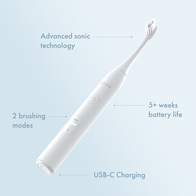 Ordo: Sonic Lite Electric Toothbrush - Snow