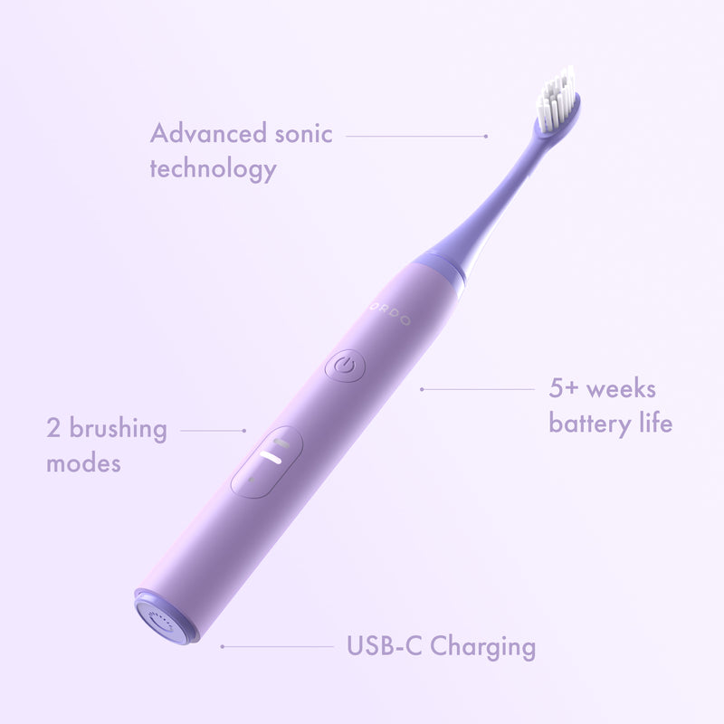 Ordo: Sonic Lite Electric Toothbrush - Lavender