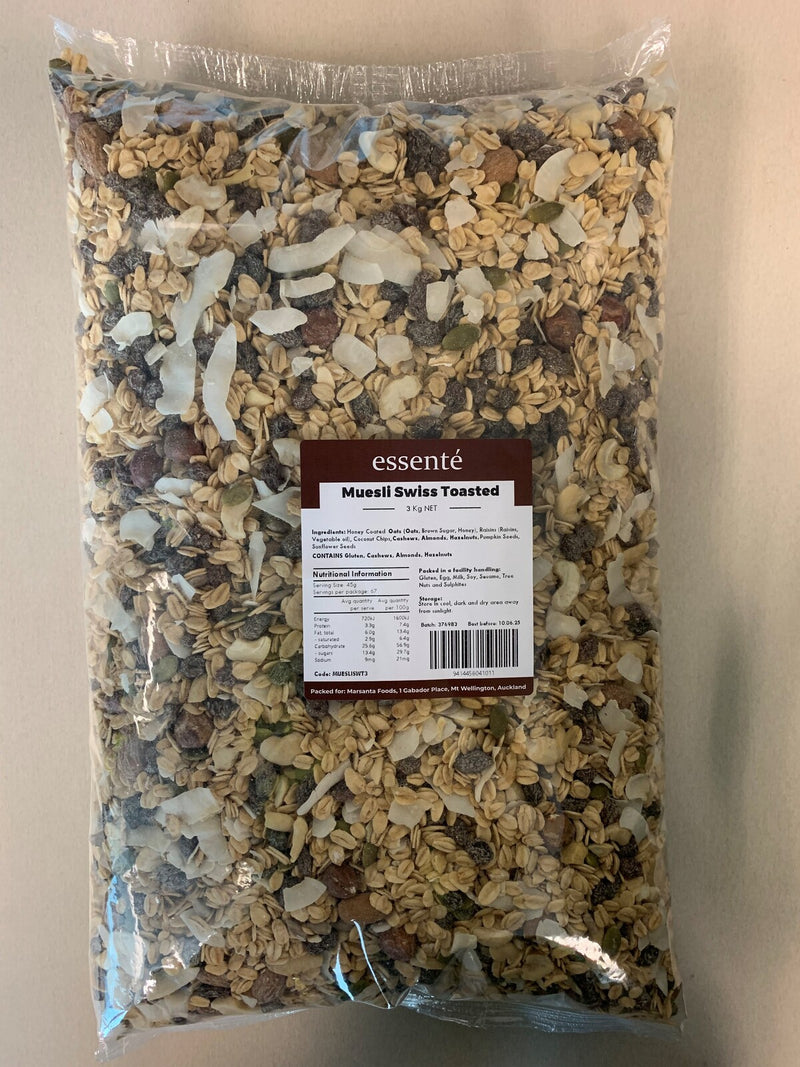 Davis Foods: Swiss Style Toasted Muesli - 3kg