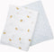 Lulujo: Cotton Swaddles - Bees & Dots (2 Pack)