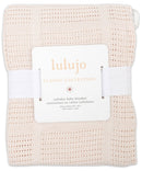 Lulujo: Cellular Blanket - Oatmeal