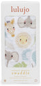 Lulujo: Muslin Cotton Swaddle - Jungle