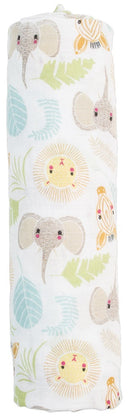 Lulujo: Muslin Cotton Swaddle - Jungle