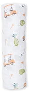 Lulujo: Muslin Cotton Swaddle - Golf