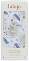 Lulujo: Muslin Cotton Swaddle - Koala