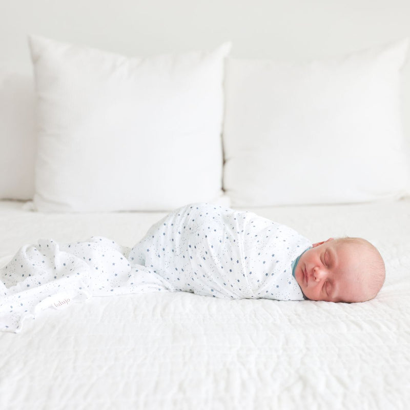 Lulujo: Muslin Cotton Swaddle - Star