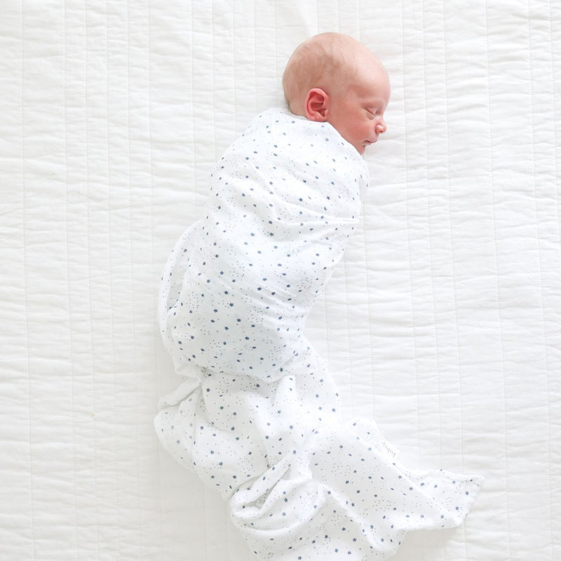 Lulujo: Muslin Cotton Swaddle - Star