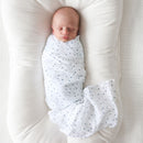 Lulujo: Muslin Cotton Swaddle - Star