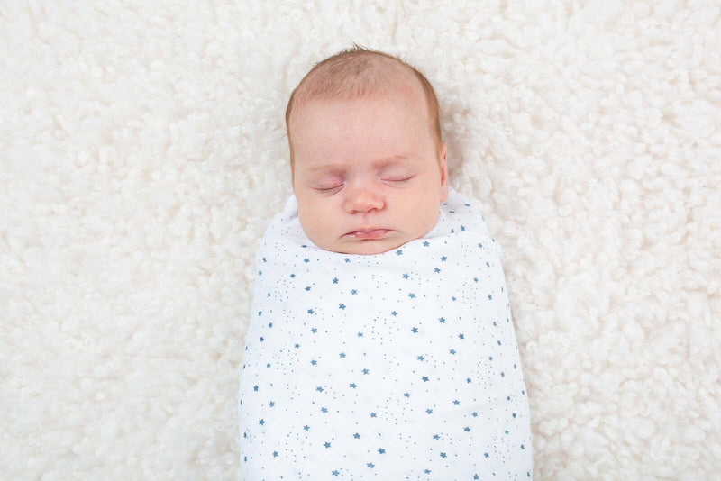 Lulujo: Muslin Cotton Swaddle - Star