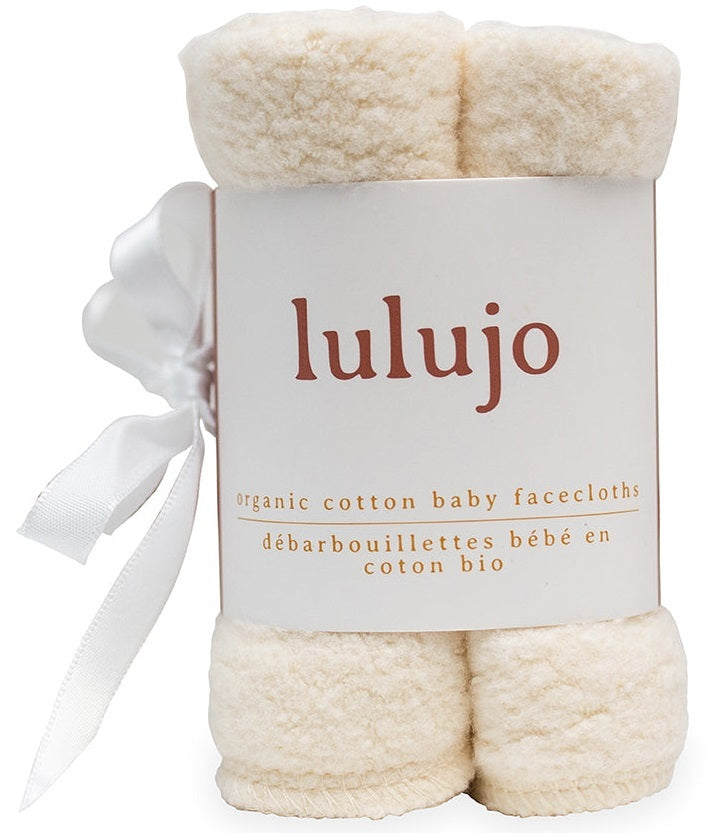 Lulujo: Organic Cotton Wash Cloths